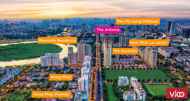Ưu đãi Chiết khấu ngay 1% trên giá bán sở hữu dự án The Antonia Phú Mỹ Hưng