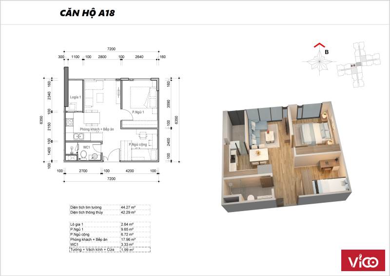 Chính chủ gửi BÁN GẤP căn A18 tòa M2 view MẶT TIỀN đường Nguyễn Văn Linh