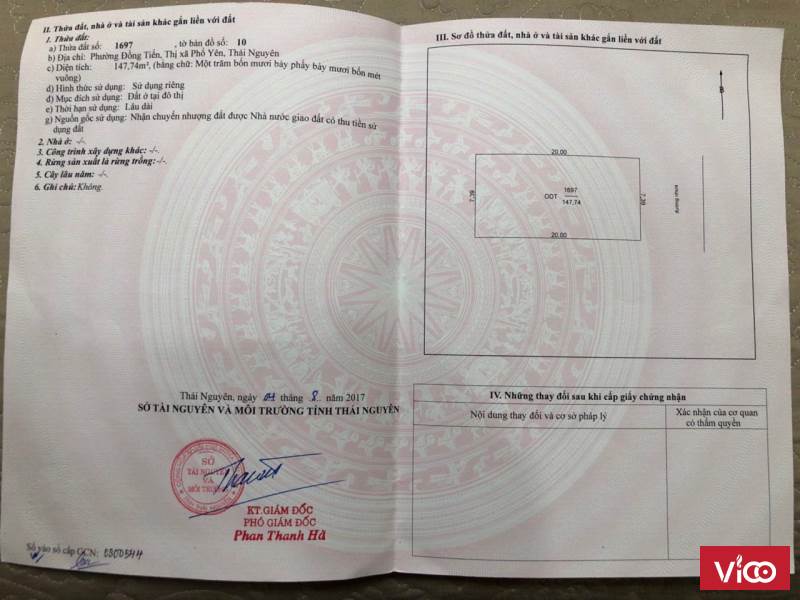 Chính chủ cần bán lô đất tại phường Đồng Tiến