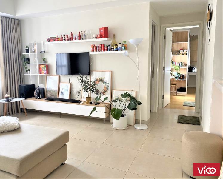 Cho thuê căn 2PN The Sun Avenue, giá thuê gấp 13tr, nội thất siêu đẹp