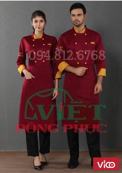 Xưởng may đồng phục nhà bếp chất lượng đảm bảo, giá hợp lý nhất thị trường
