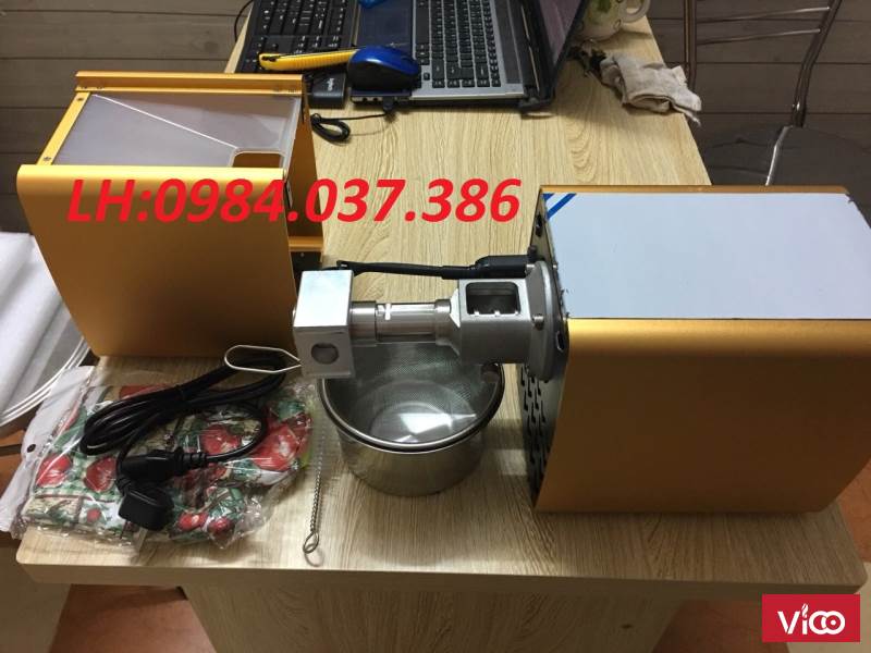 Máy ép tinh dầu lạc đậu nành gia đình