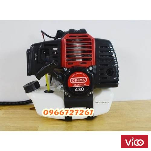 Máy cắt cỏ Oshima 430 bạc động cơ 2 thì công suất 1500W