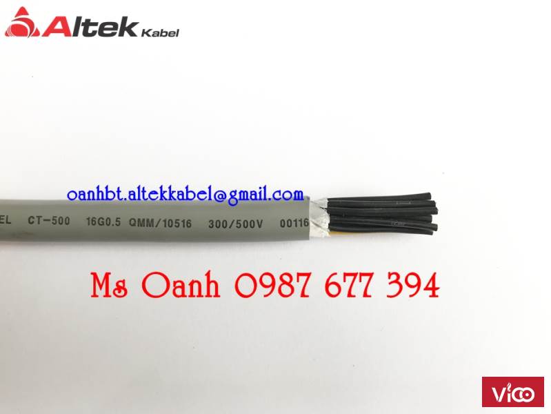 Cáp điều khiển 16c x 0.5 sqmm
