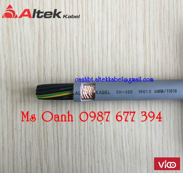 Cáp điều khiển 16c x 0.5 sqmm