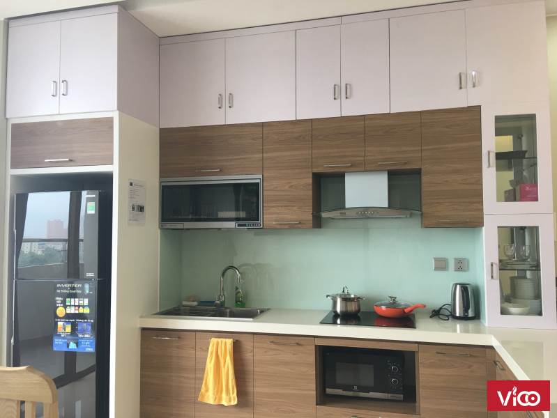 Cho thuê căn hộ tại chung cư F5 Phố Trung Kính, 3 ngủ, full 11tr