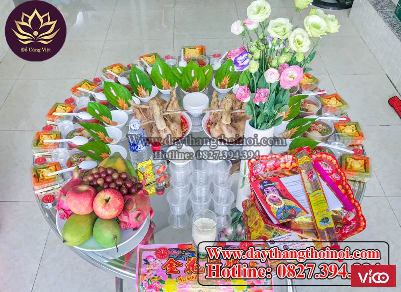Dịch vụ mâm cúng đầy tháng bé gái uy tín tại Cần Thơ hotline 0827.394.394