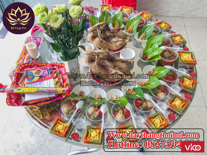 Dịch vụ mâm cúng đầy tháng bé gái uy tín tại Cần Thơ hotline 0827.394.394