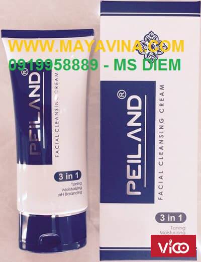 Sữa Rửa Mặt Peiland 3 in 1 Cao Cấp Của Nhật Bản FACIAL CLEANSING CREAM 3in1