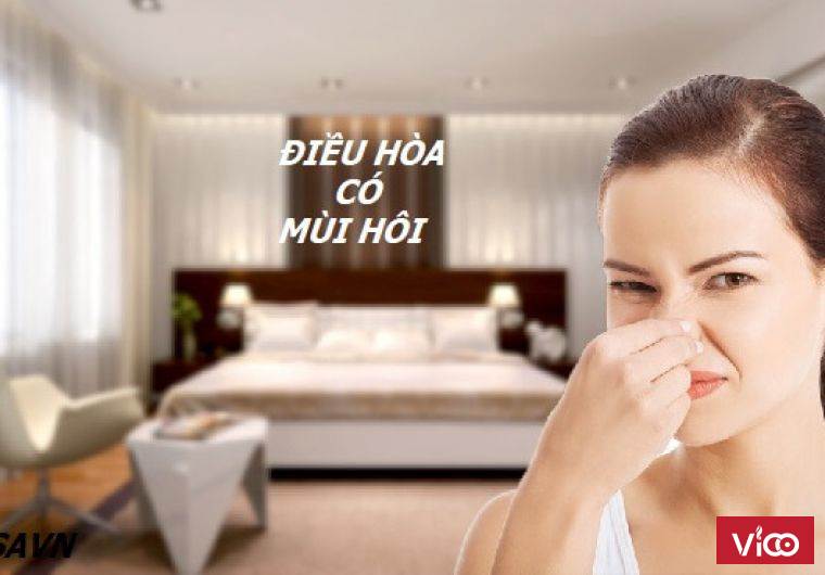 Dịch vụ sữa điều hòa có mùi hôi Cơ điện lạnh Cao Vĩ