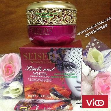 Kem SEISEDA Tổ Yến (BIRDS NEST WHITE) trị nám, chống lão hoá