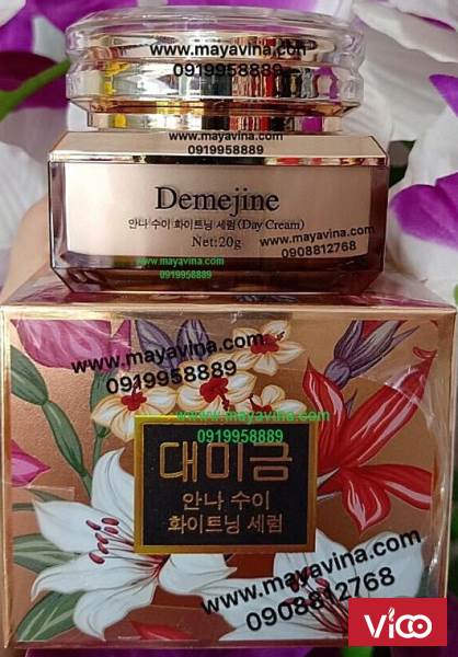 KEM DEMEJINE ĐẶC TRỊ nám, MỤN , dưỡng trắng da và chống nắng
