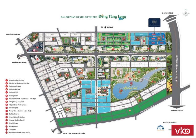 Bán nhà Liền Kề dự án Đông Tăng LongPhường Trường ThạnhQuận 9 giá 5.5 tỷ/căn 100m2