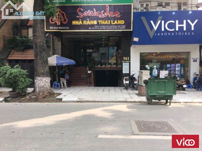 Cho thuê nhà mặt phố gần Vincom Bà Triệu kinh doanh sầm uất DT 60m x5T 60tr/th