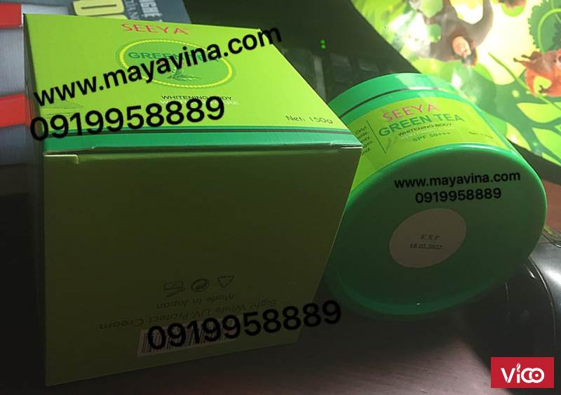 Body SEEYA Green Tea Dưỡng Trắng Toàn Thân