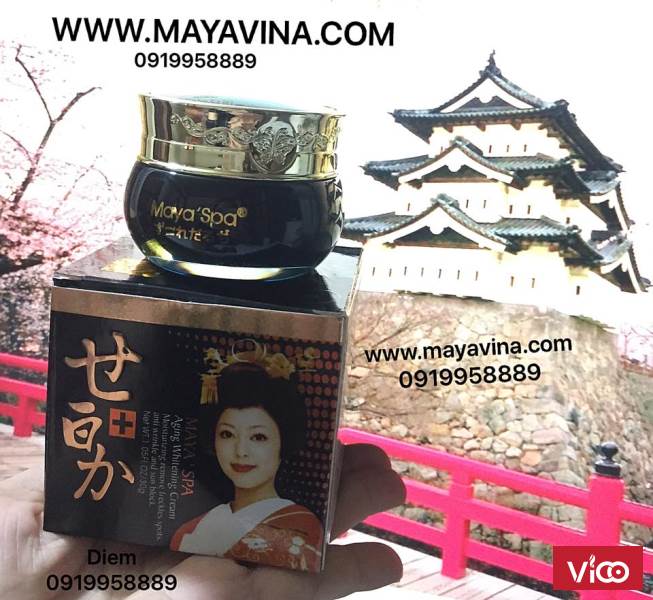 Kem Trắng Da maya spa Chính Hãng Của Pháp30g