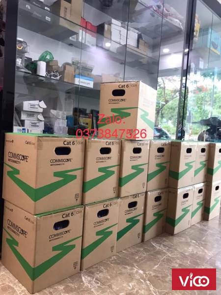 cáp mạng cast6 commscope
