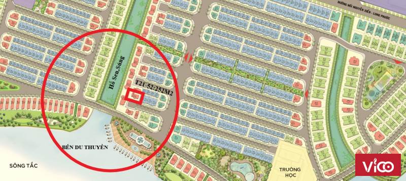 Lô biệt thự đơn lập cuối giá rẻ, view được sông, mặt tiền rộng T2152 LH0974483586