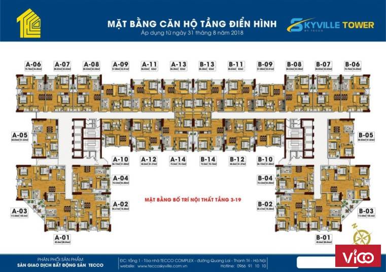 Cần bán căn hộ chung cư suất Ngoại Giao giá rẻ tại TECCO THANH TRÌ