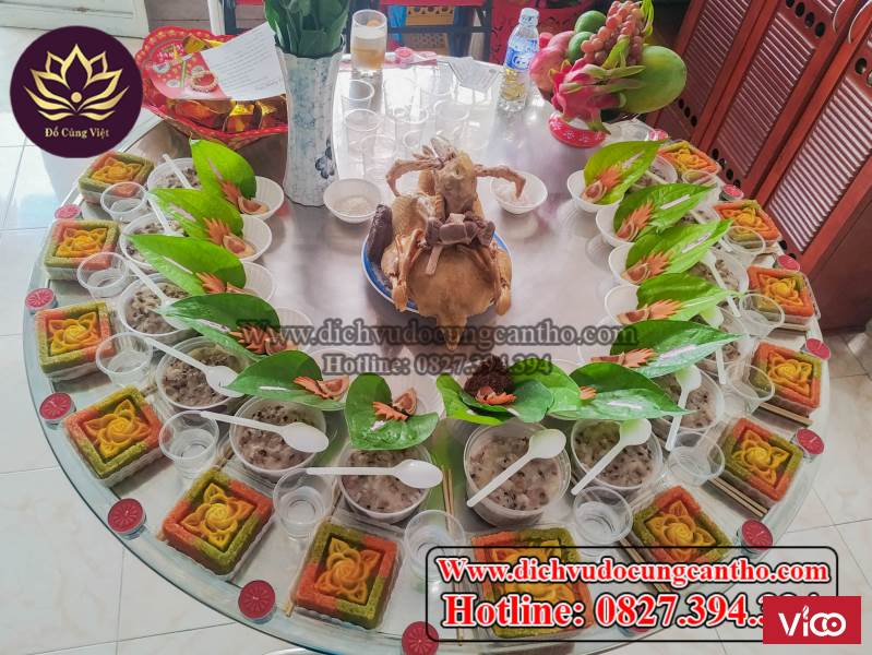 Cúng đầy tháng bé trai gói 1 vịt tại Cần Thơ hotline 0827.394.394