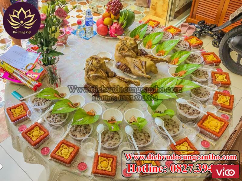 Dịch vụ mâm cúng thôi nôi bé trai tại Cần Thơ hotline 0827.394.394