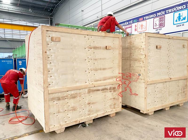Dịch vụ đóng thùng gỗ an toàn, giá rẻ tại kcn ở Hà Nội