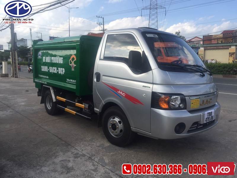Mua Xe ben chở rác mini hiệu Jac 3.5 giá rẻ ở đâu