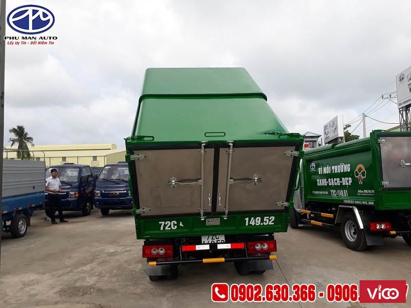 Mua Xe ben chở rác mini hiệu Jac 3.5 giá rẻ ở đâu