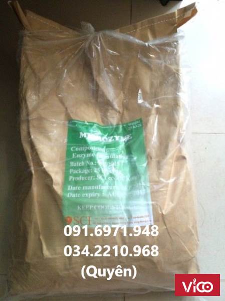 Enzyme cắt tảo, xử lý nước thủy sản Microzyme Hàn Quốc