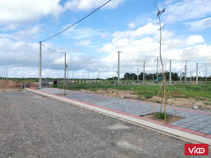 Đất thổ cư 80m2 (5x16) giá rẻ tại thủ phủ công nghiệp miền tây