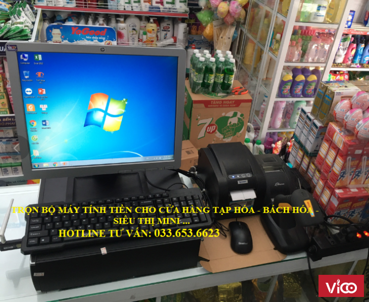 Bán máy tính tiền cho cửa hàng, shop, tạp hóa ở TpHCM