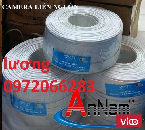 Cáp đồng trục liền nguồn