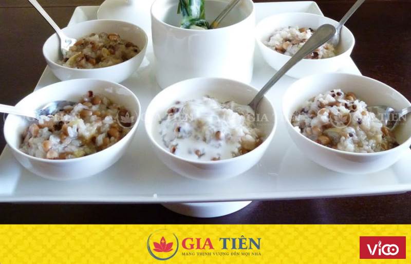 Mâm cúng xôi chè đầy tháng tại Cần Thơ