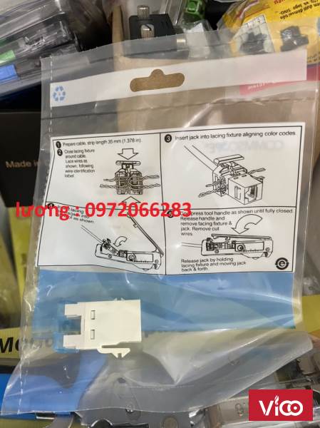 Nhân Mạng AMP (113751911) Category 5E Modular Jack