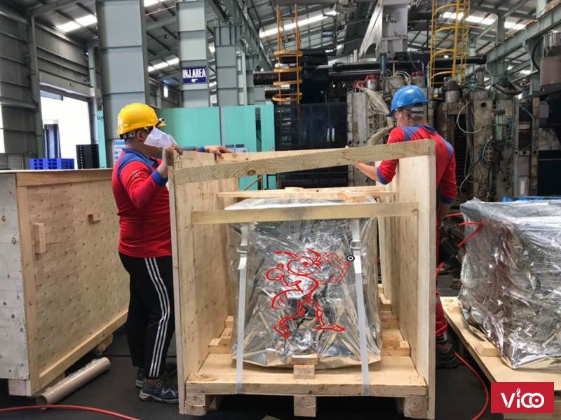 Dịch vụ đóng gói hút chân không máy móc Tại LG hải Phòng uy tín