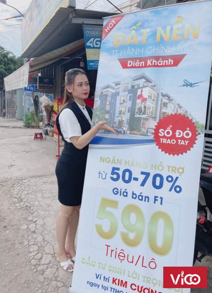 CHỈ VỚI 500 TRIỆU SỞ HỮU LÔ ĐẤT CANH TRUNG TÂM HÀNH CHÍNH HUYỆN DIÊN KHÁNH