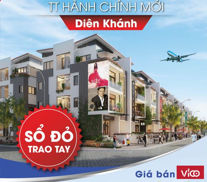 Đất nền trung tâm hành chính mới Diên Khánh Khánh Hoà
