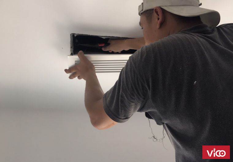 Dịch vụ thi công máy lạnh ở nhơn trạch Cơ điện lạnh Cao Vĩ