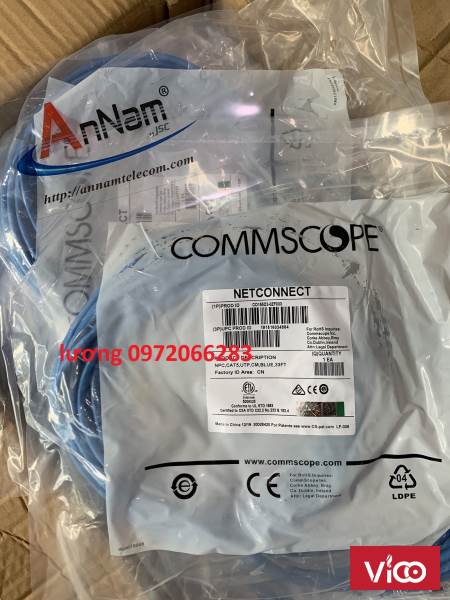 Dây nhảy patch cord 10m Cat5 30FT Blue CO155D20ZF030