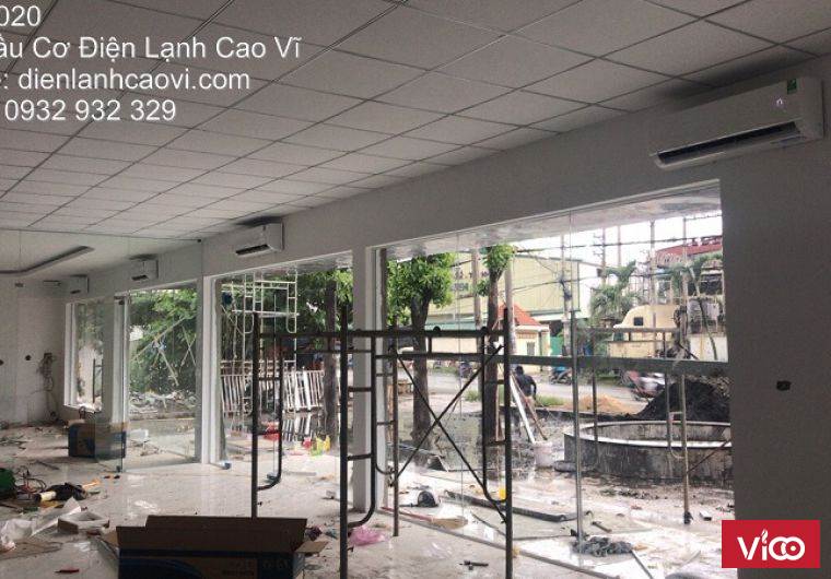 Dịch vụ thi công điều hòa tại nhà ở Thủ dầu một Cao Vĩ