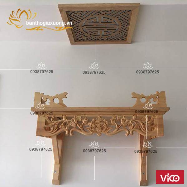 bàn thờ treo tường quận 9 cùng với nhiều thiết kế đẹp, hiện đại