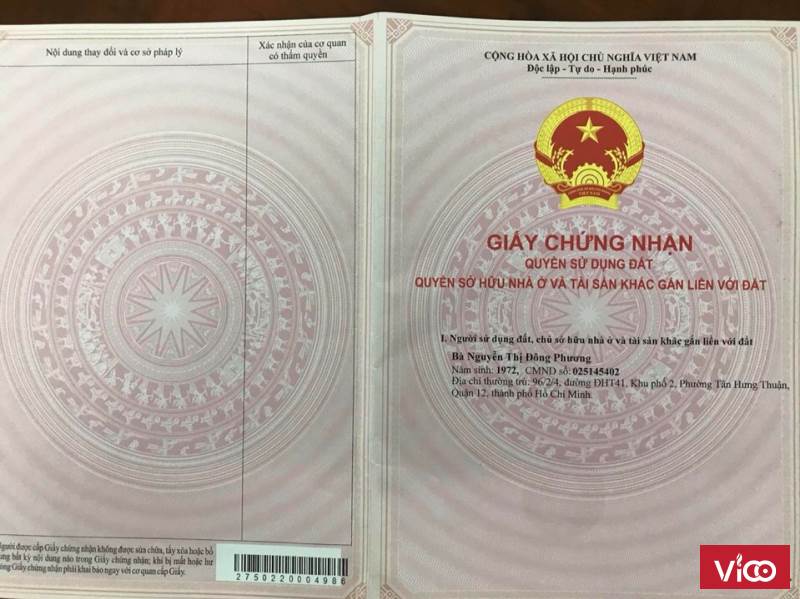 Lô đất chữ L 910m2 có sổ hồng riêng tại Huyện Củ Chi