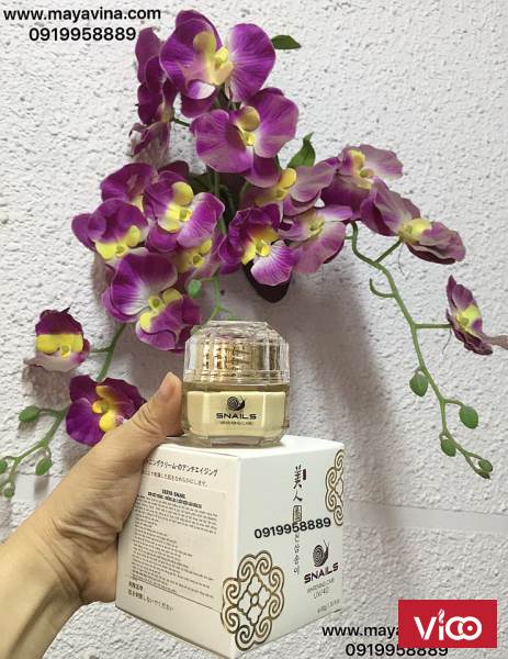 SEEYA SNAIL SEEYA ỐC SÊN KEM TRẮNG DA CHỐNG LẠI 12 DẤU HIỆU LÃO HOÁ DA