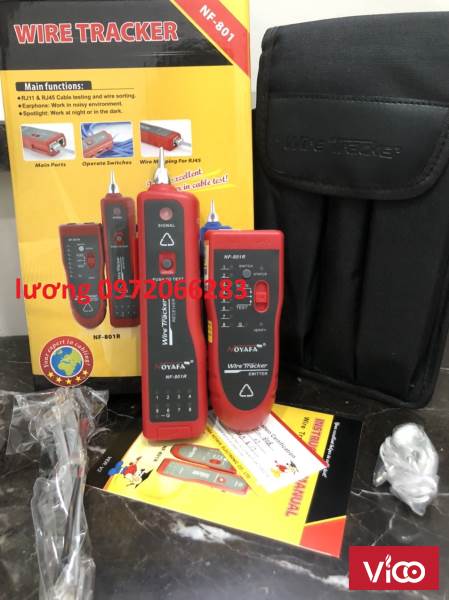 Máy Test cáp và Dò mạng NF801R
