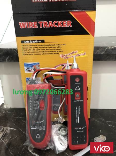 Máy dò dây điện thoại, mạng NF806R