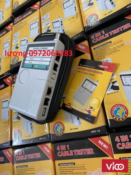 Máy Test mạng đa năng NF3468, test RJ45RJ1BNC