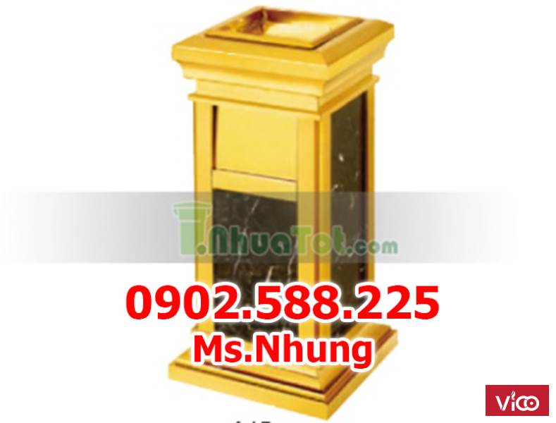 Thùng rác đá hoa cương giá rẻ