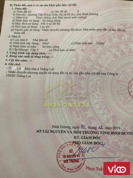 Bán nhà KDC Thắng Lợi Tân Đông Hiệp Dĩ An Bình Dương. Diện tích 70m2(5x14). Nhà xây thô