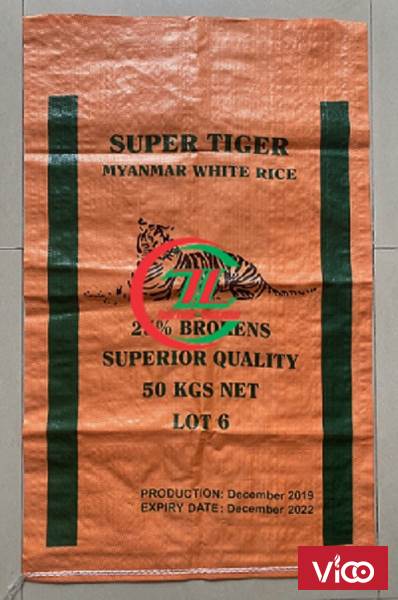 Công ty sản xuất bao bì đựng lúa gạo, bao đựng gạo siêu bền, bao pp dệt đựng gạo, 0908 858 386