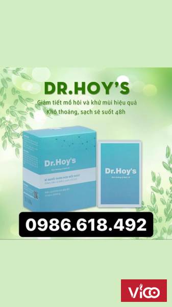 Giải pháp khử mùi hôi chân hôi nách hiệu quả, nhanh chóng, an toàn ngay tại nhà với DR.HOYS